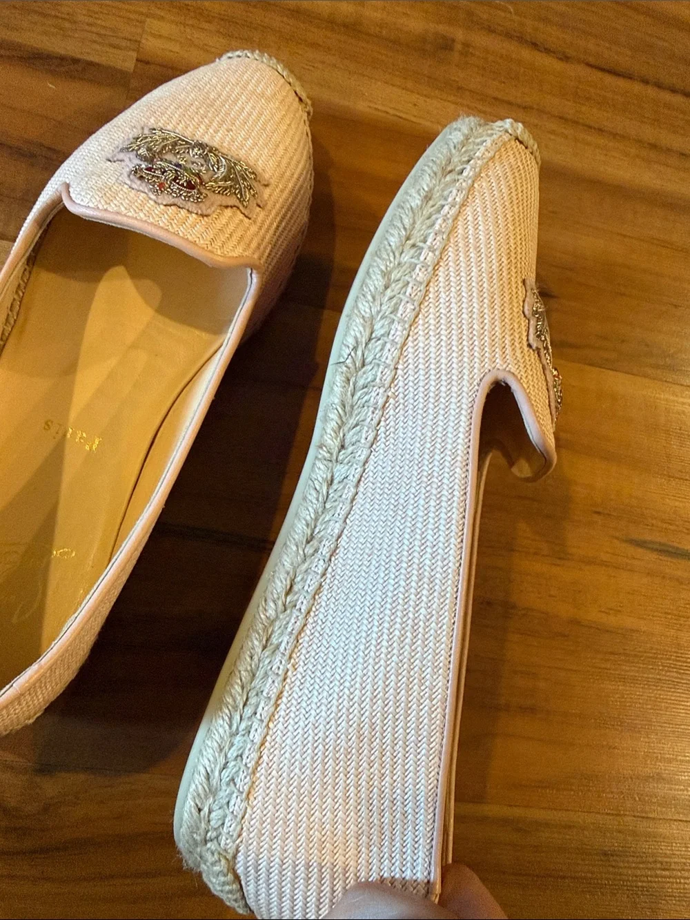 Christian Louboutin Women's Nanou Orlato Donna Espadrilles size 40